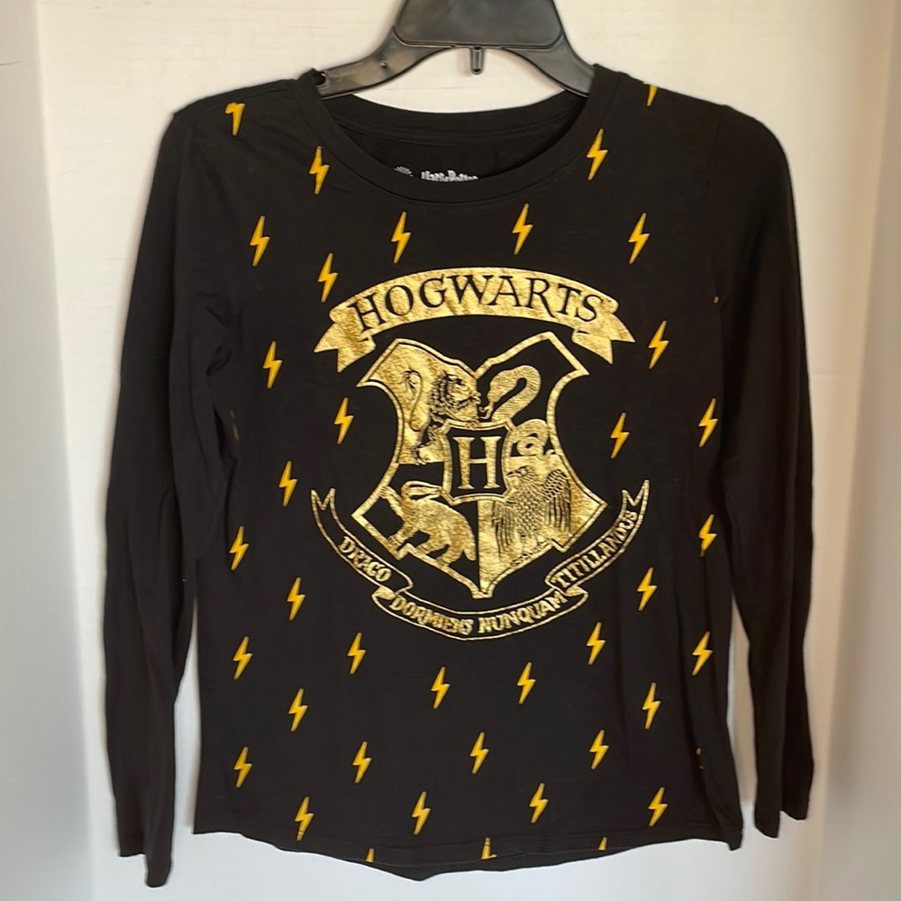 Harry Potter Hogwarts long sleeve shirt by Wizarding World girls size XL (14-16)